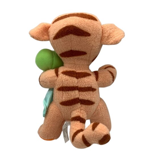 Vtg Disney Fisher-Price 2005 Tigger Plush Toy Frog & Blanket 10" Winnie the Pooh - Picture 4 of 5
